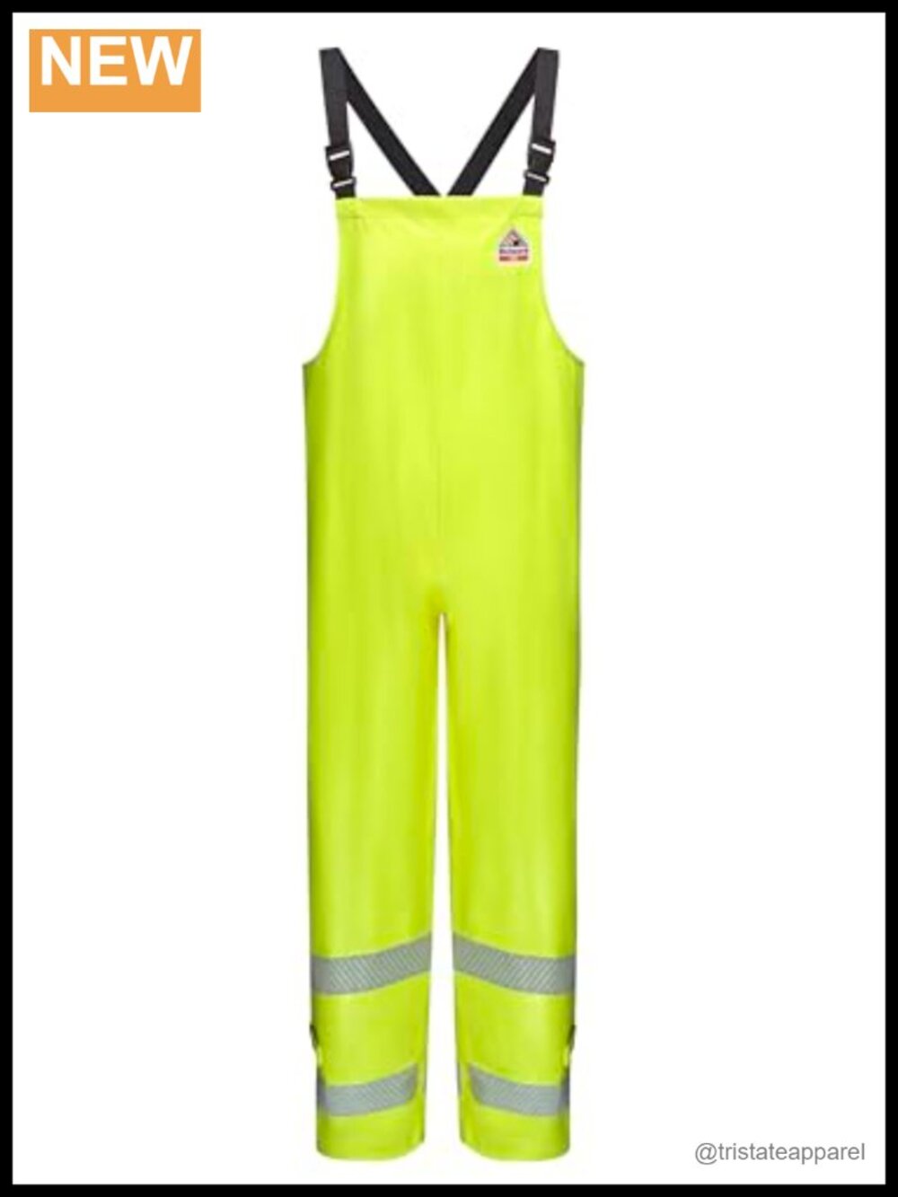 FR Hi-Visibility Waterproof Bib Overalls ANSI ASTM Flame Resistant Work